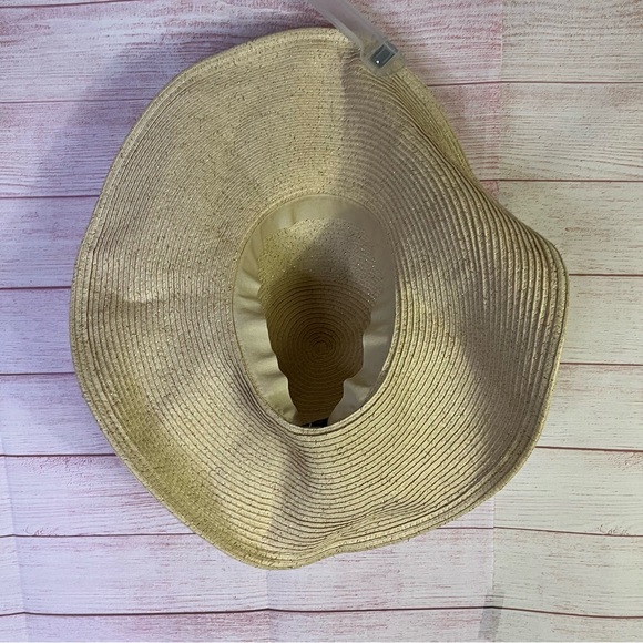 Banana Republic Metallic Floppy Hat Size S/M - Picture 4 of 5